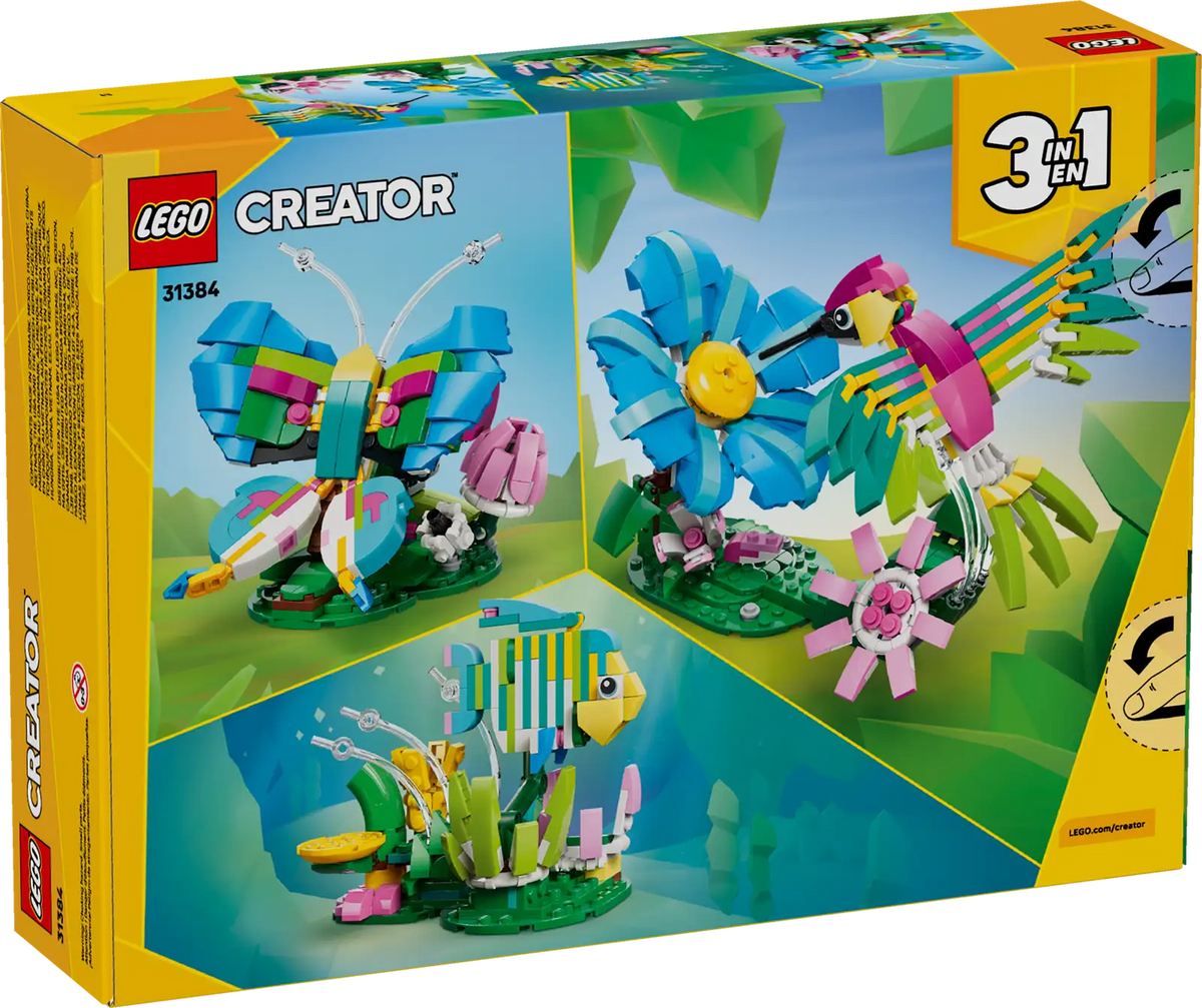 LEGO Creator Wild Animals: Colorful Hummingbird 3in1 Set (31384)