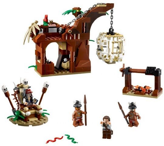 LEGO Pirates of the Caribbean The Cannibal Escape (4182)