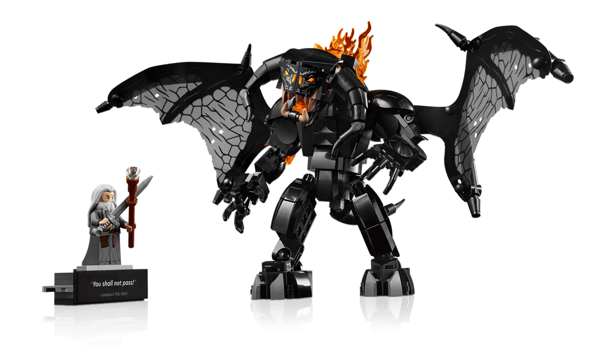LEGO The Lord of the Rings Balrog™ Book Nook Set (10367)