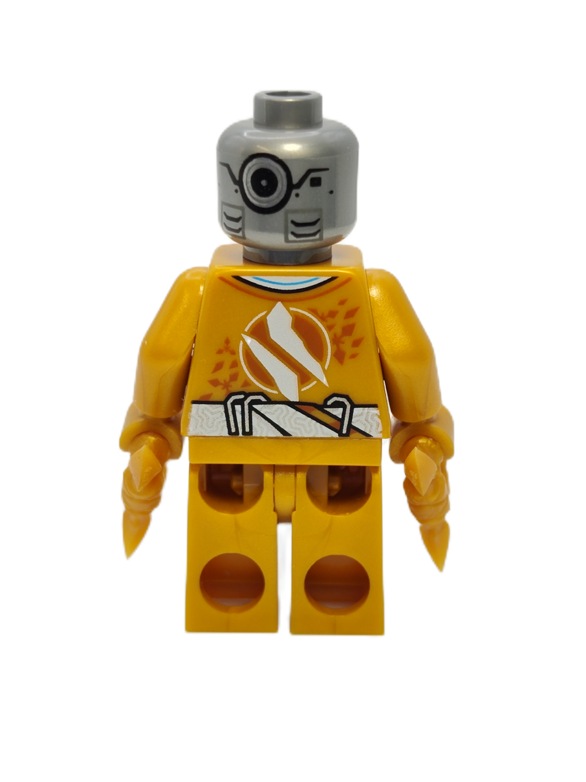 Zane (Golden Ninja) - Legacy, njo0710 - LEGO® Ninjago Minifigure