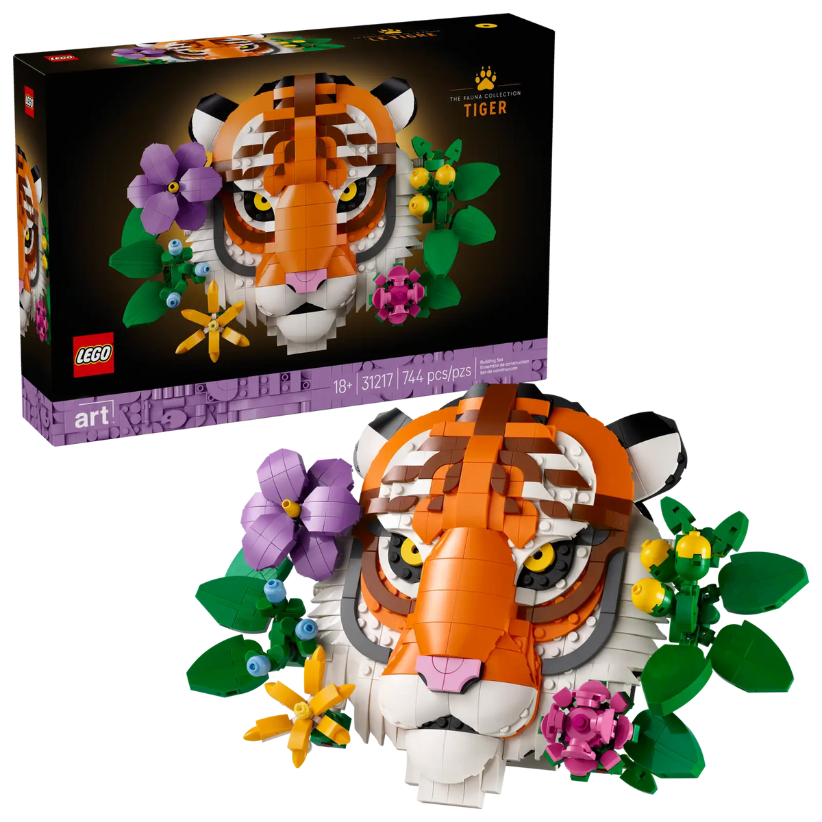 LEGO Art The Fauna Collection – Tiger (31217)