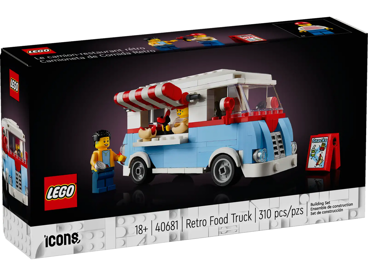 LEGO Icons Retro Food Truck GWP Set (40681)