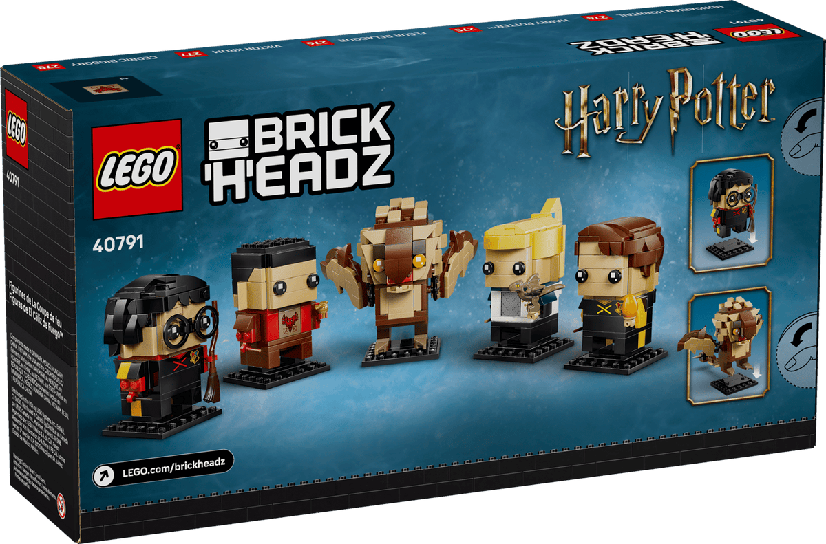 LEGO Harry Potter The Goblet of Fire™ Figures BrickHeadz Set (40791)