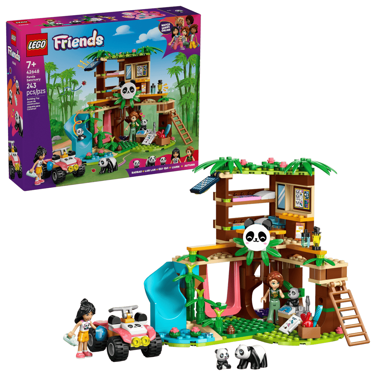 LEGO Friends Panda Sanctuary Animal Care Set (42648)