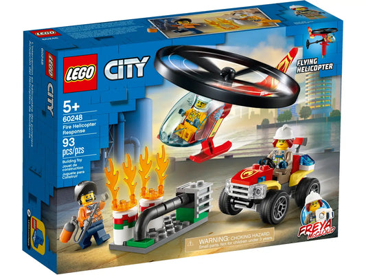 LEGO City Fire Helicopter Response Set (60248)