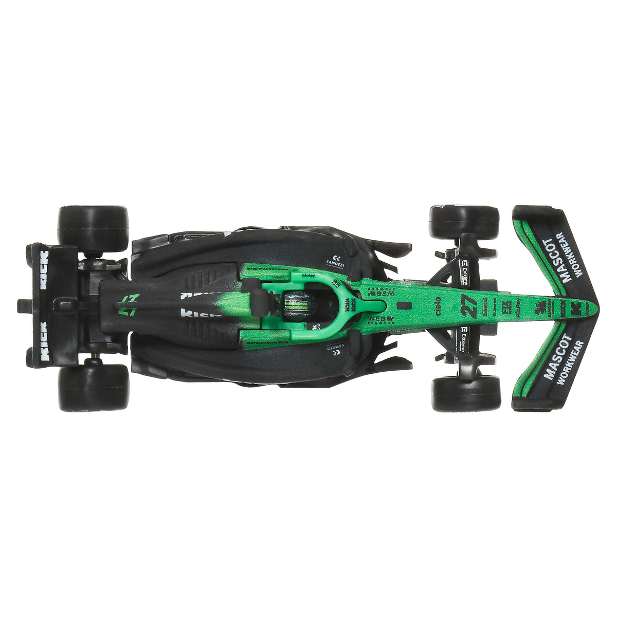 Hot Wheels Premium KICK Sauber 2025 Formula 1® Team #27 Nico Hülkenberg & Team #5 Gabriel Bortoleto