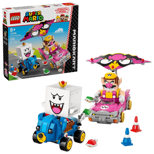 LEGO Super Mario Mario Kart™ – Wario & King Boo Set (72038)