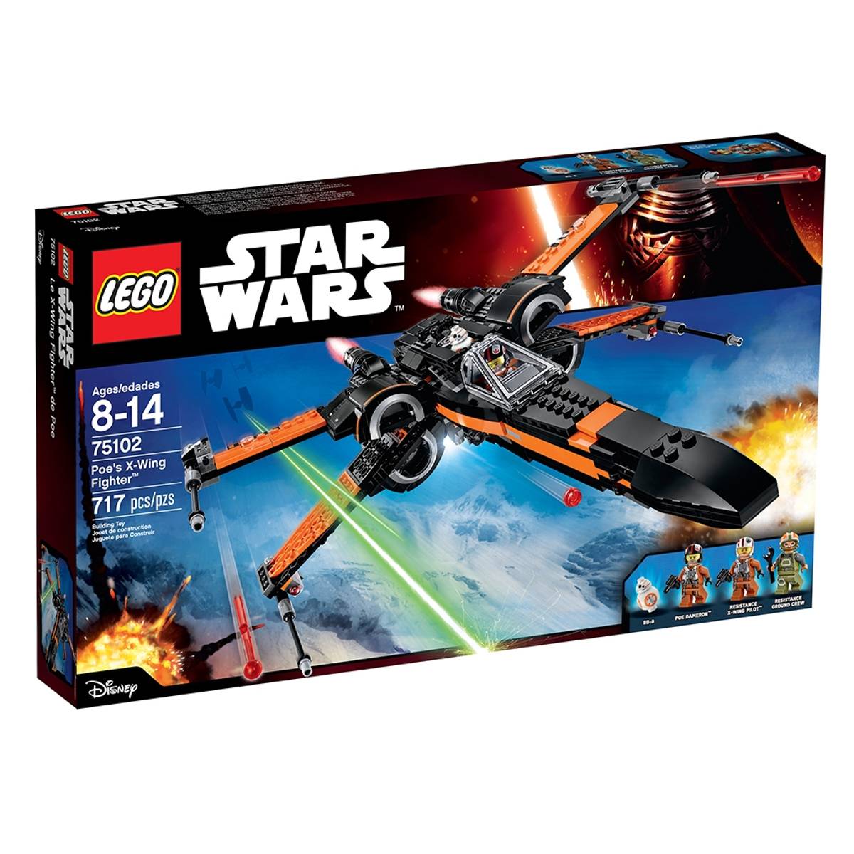 LEGO Star Wars Poe's X-Wing Fighter Set (75102)
