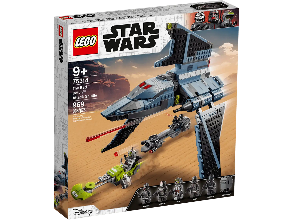 LEGO Star Wars The Bad Batch™ Attack Shuttle Set (75314)