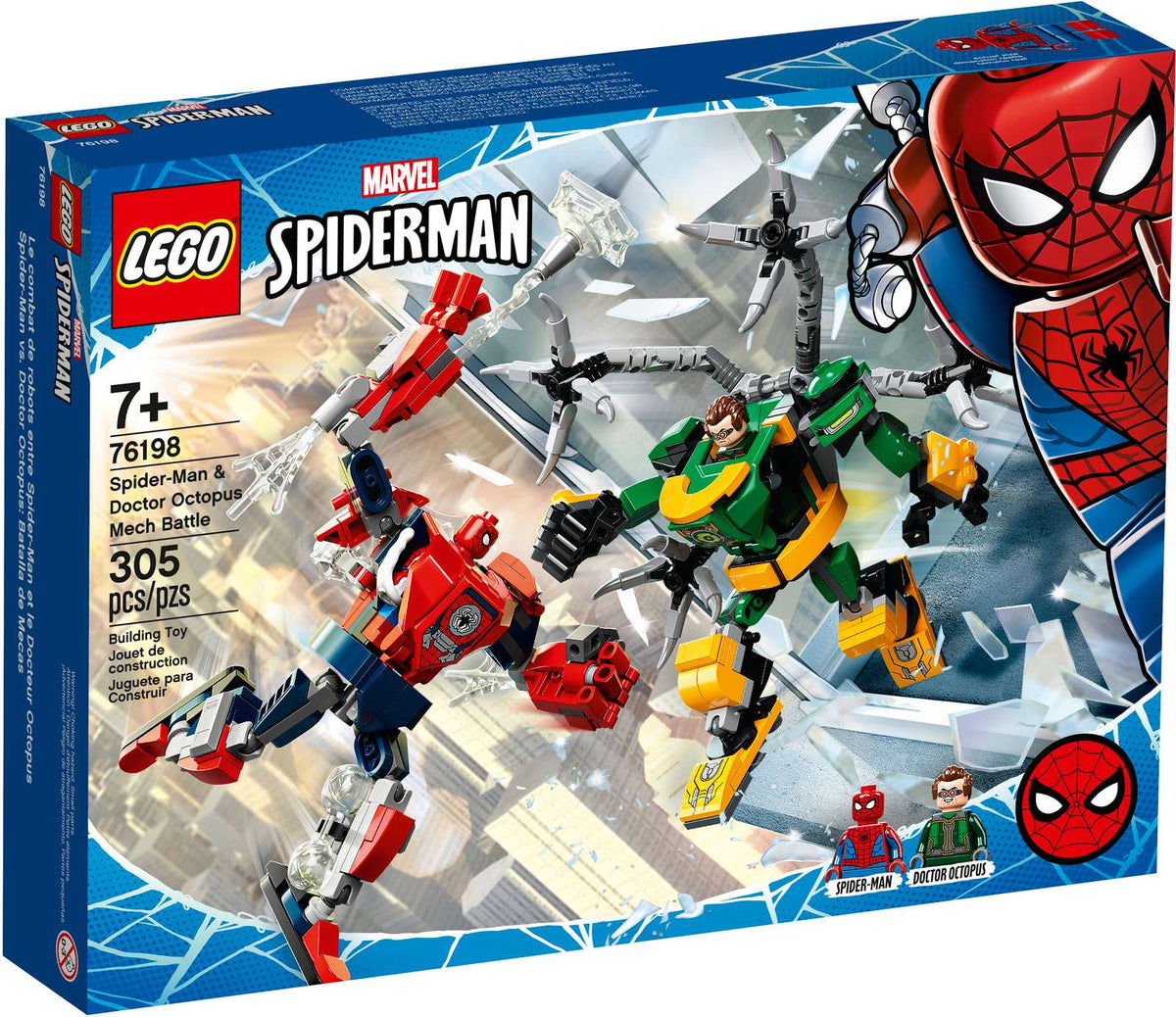 LEGO Marvel Spider-Man & Doctor Octopus Mech Battle Set (76198)