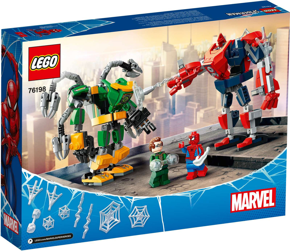 LEGO Marvel Spider-Man & Doctor Octopus Mech Battle Set (76198)
