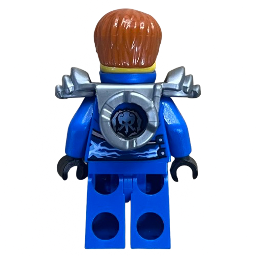 Jay (Techno Robe) - Rebooted, Flat Silver Shoulder Armor, njo0103 - LEGO® Ninjago Minifigure