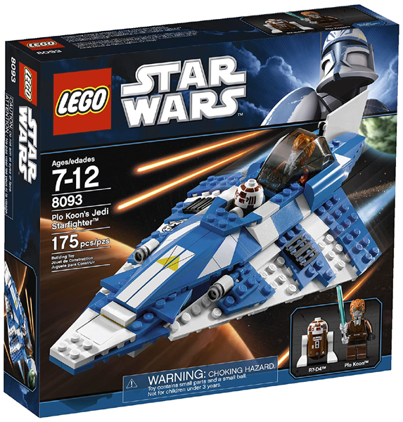 LEGO Star Wars Plo Koon's Jedi Starfighter Set (8093)