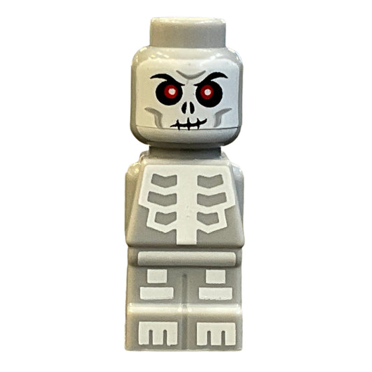 Microfigure Ninjago Skeleton Light Bluish Gray, 85863pb053