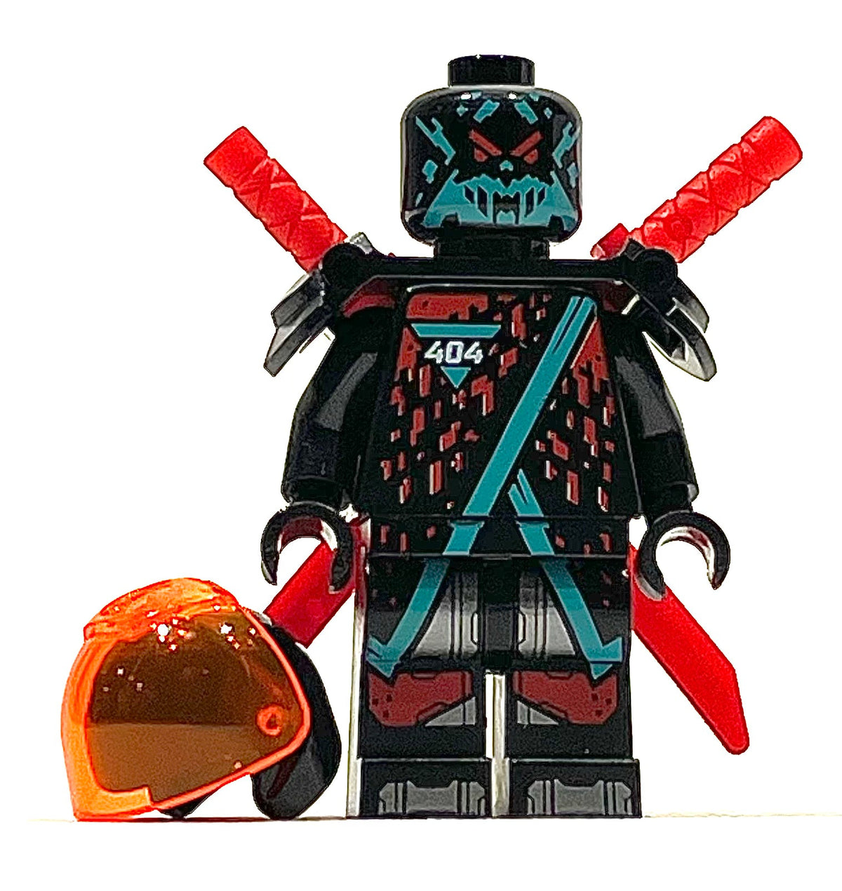 Red Visor, njo0566 - LEGO® Ninjago Minifigure