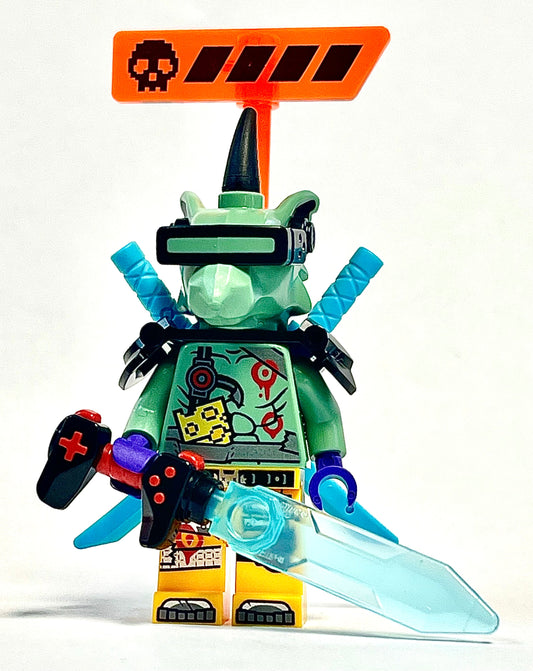 Hausner - Shoulder Armor with Scabbard, njo0573 - LEGO® Ninjago Minifigure