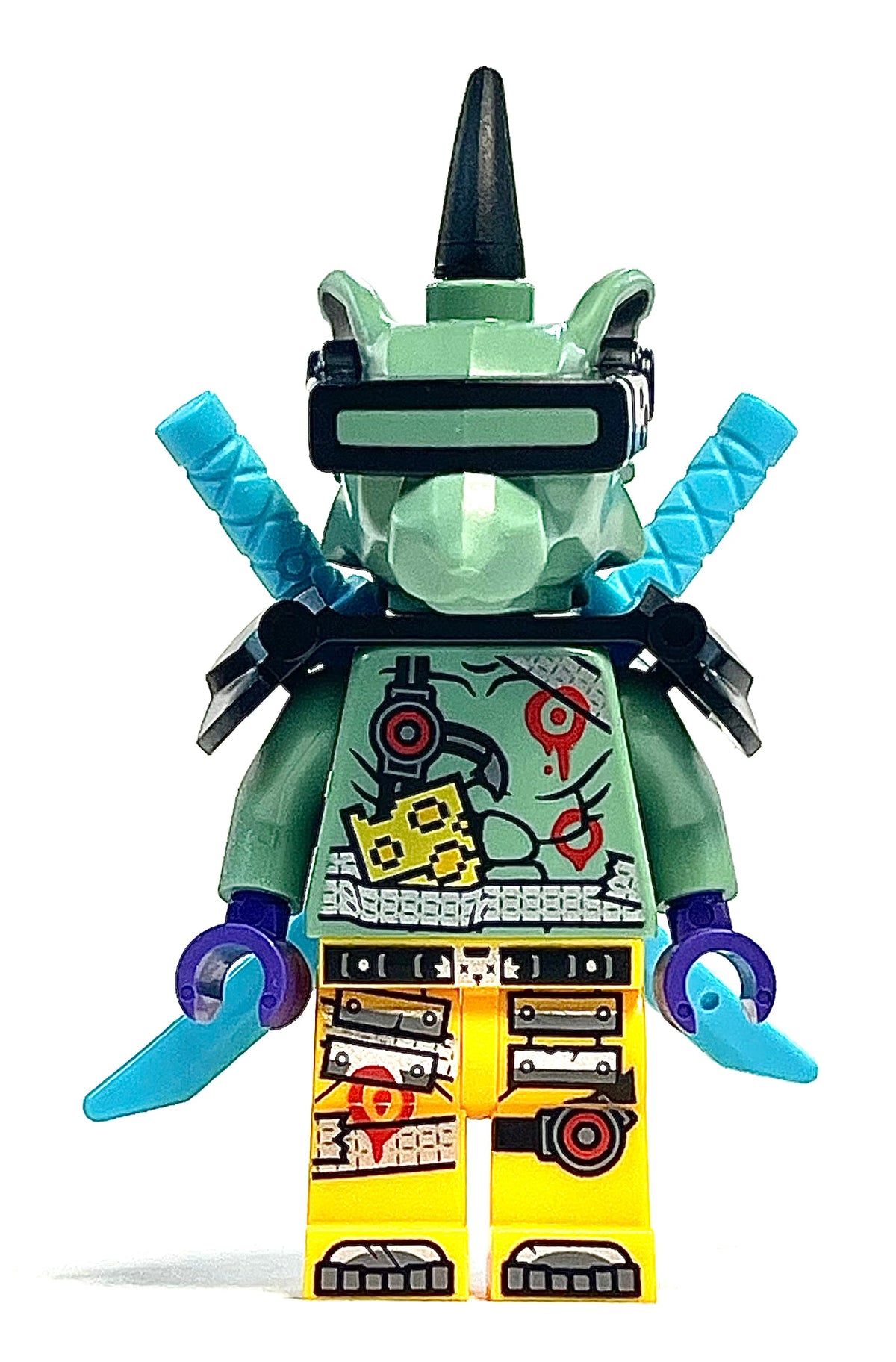 Hausner - Shoulder Armor with Scabbard, njo0573 - LEGO® Ninjago Minifigure