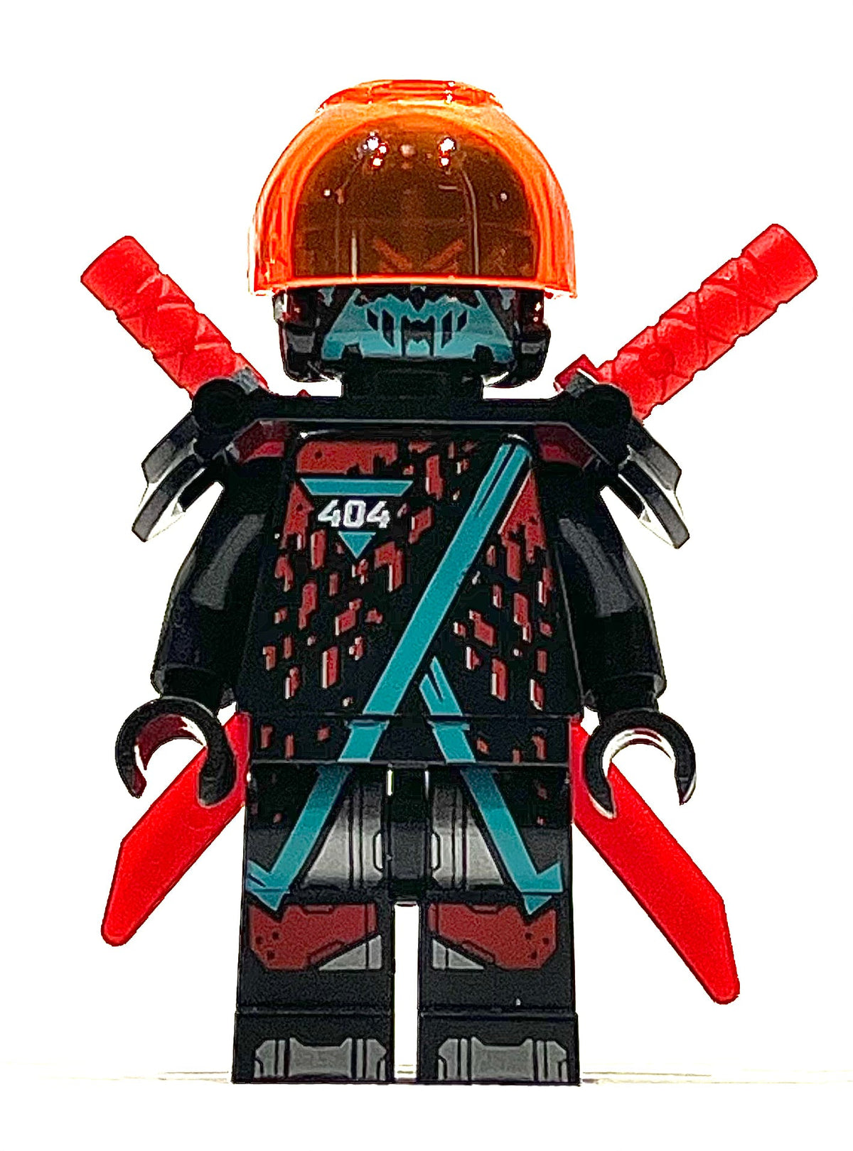 Red Visor, njo0566 - LEGO® Ninjago Minifigure