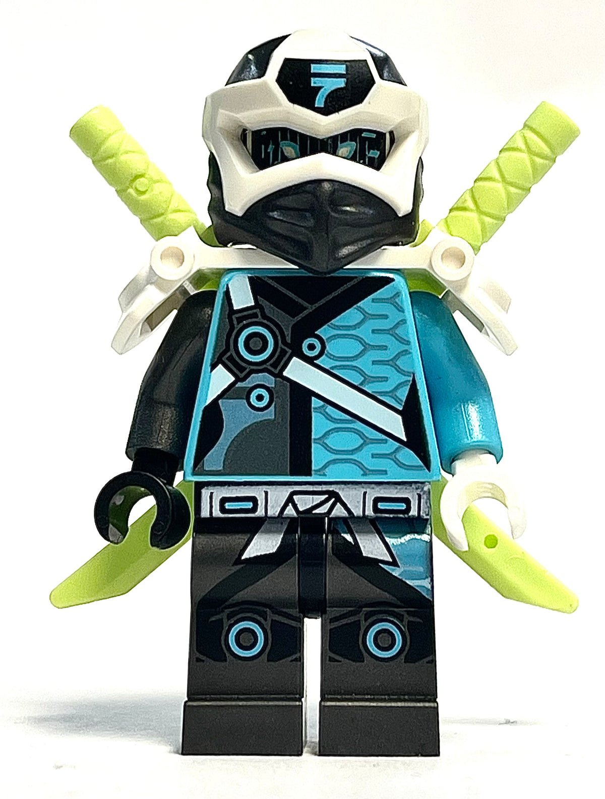 Digi Nya, Shoulder Armor with Scabbard, njo0586 - LEGO® Ninjago Minifigure