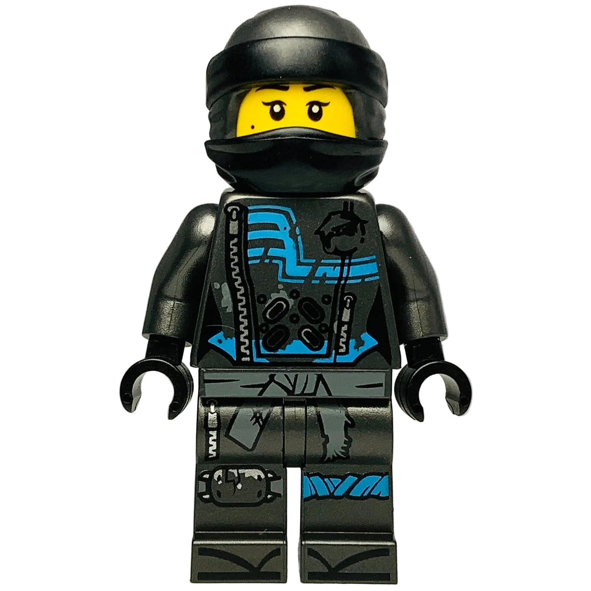 Nya - Hunted, Crooked Smile / Open Mouth Smile, njo0475b - LEGO® Ninjago Minifigure