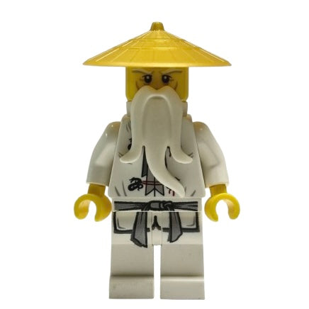 Sensei Wu- Pearl Gold Hat, njo0064 - LEGO® Ninjago Minifigure