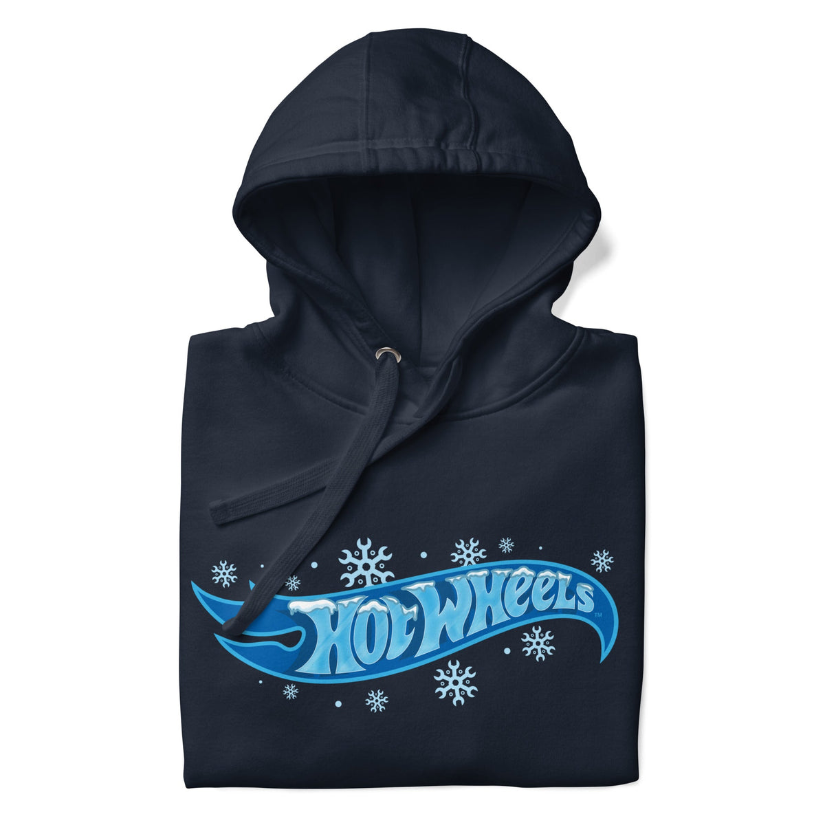 Hot Wheels Snowflake Gears Logo Navy Hoodie