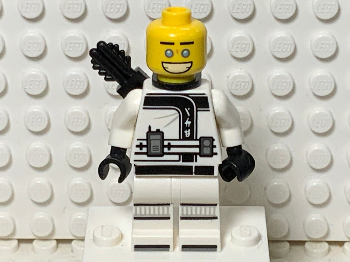 Zane, The LEGO Ninjago Movie, Black Quiver, njo0318 - LEGO® Ninjago Minifigure