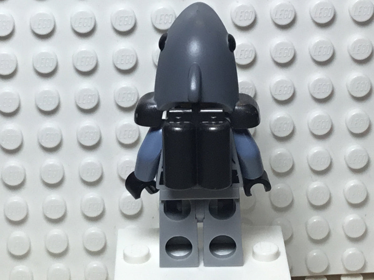 Shark Army Great White, Scuba Suit, Air Tanks, njo0361