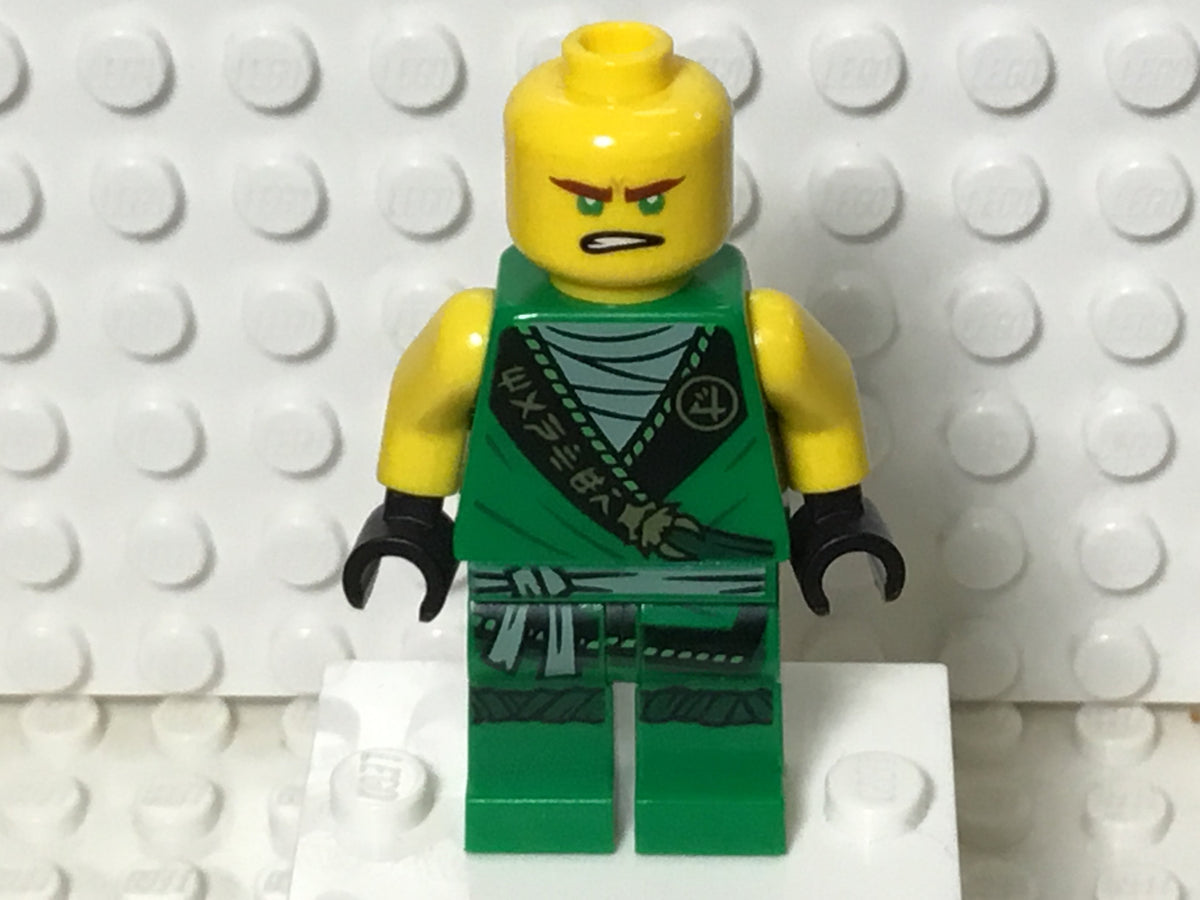 Lloyd - Legacy, Rebooted, Ninjago Logogram 'MANTER' on Torso, njo0574 - LEGO® Ninjago Minifigure