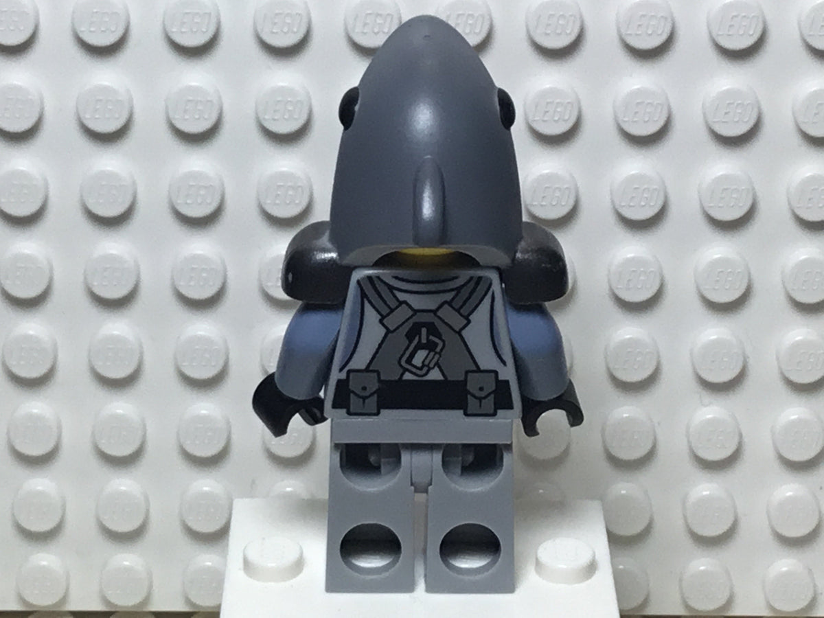 Shark Army Great White, Scuba Suit, Air Tanks, njo0361