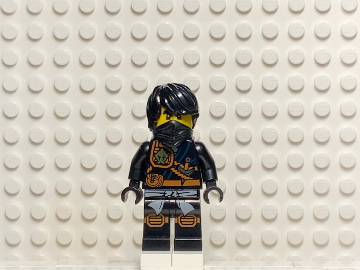 Cole - Knee Pads with Scabbard, no hood, njo0202 - LEGO® Ninjago Minifigure