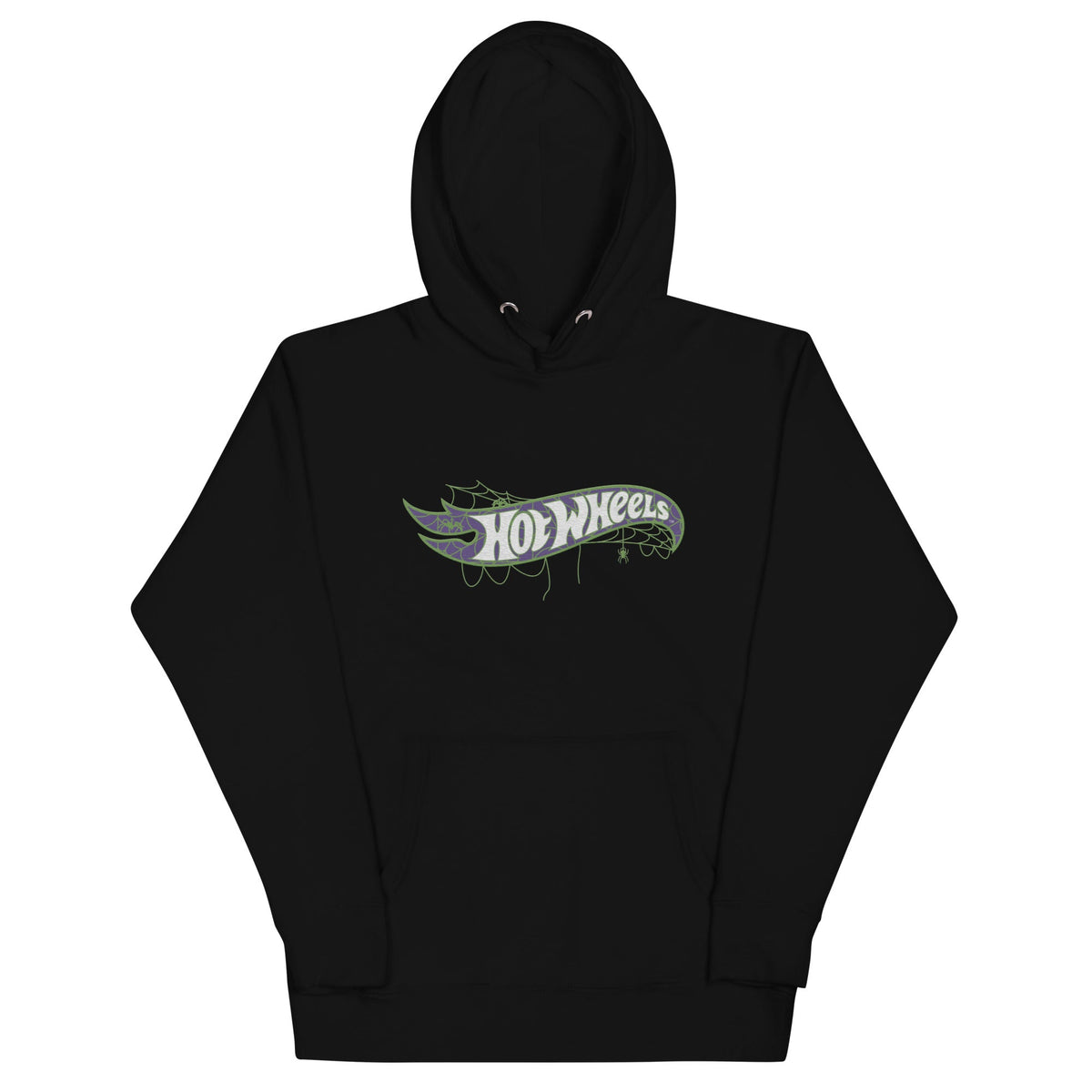 Hot Wheels Spiderweb Logo Embroidered Hoodie