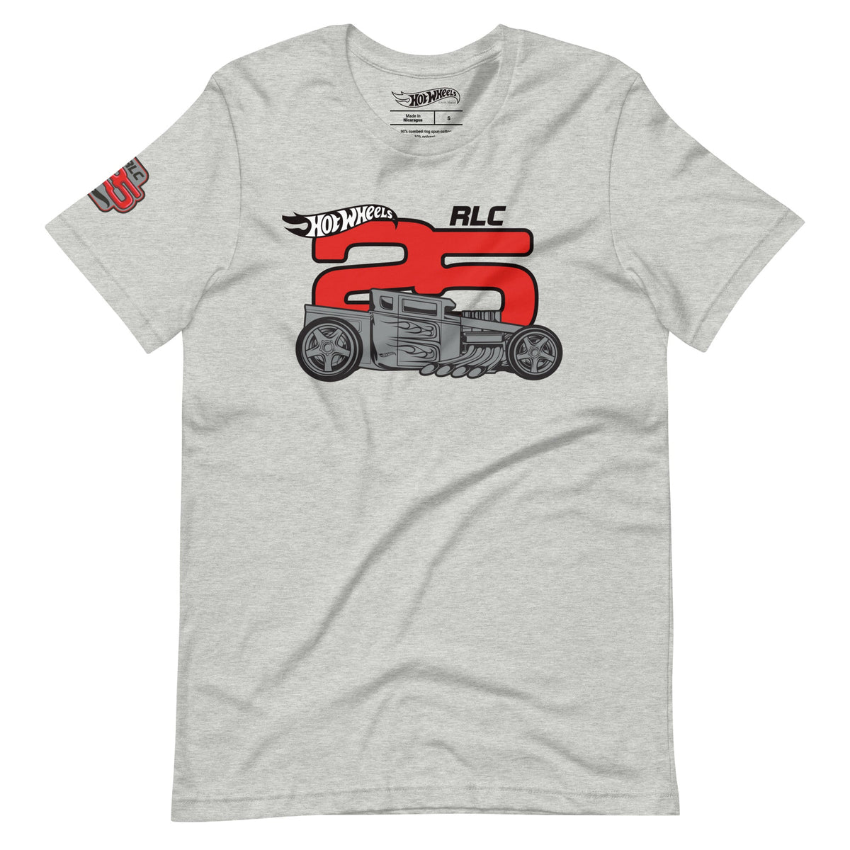 Hot Wheels 2025 RLC Membership Grey T-Shirt