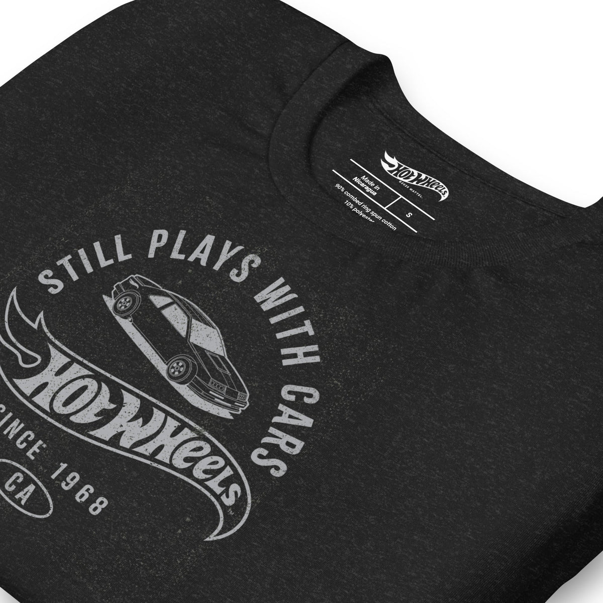 Hot Wheels Still Plays with Hot Wheels Cars Black T-Shirt