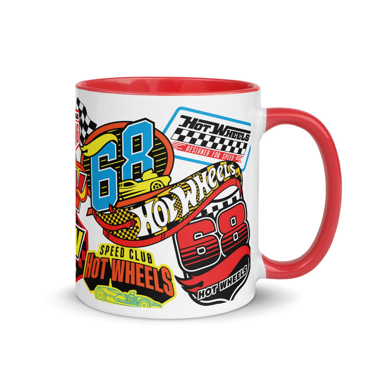 Hot Wheels in Katakana White Mug